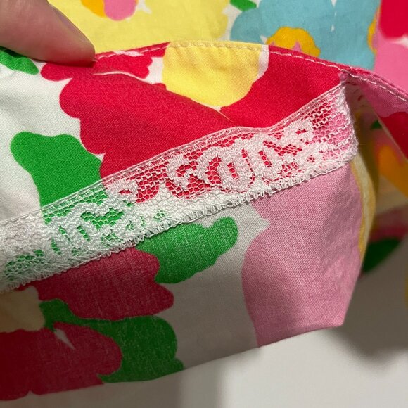 Lilly Pulitzer Womens Linnie Skirt Ants on Parade Floral Size 4 Scalloped Garden - Picture 4 of 7